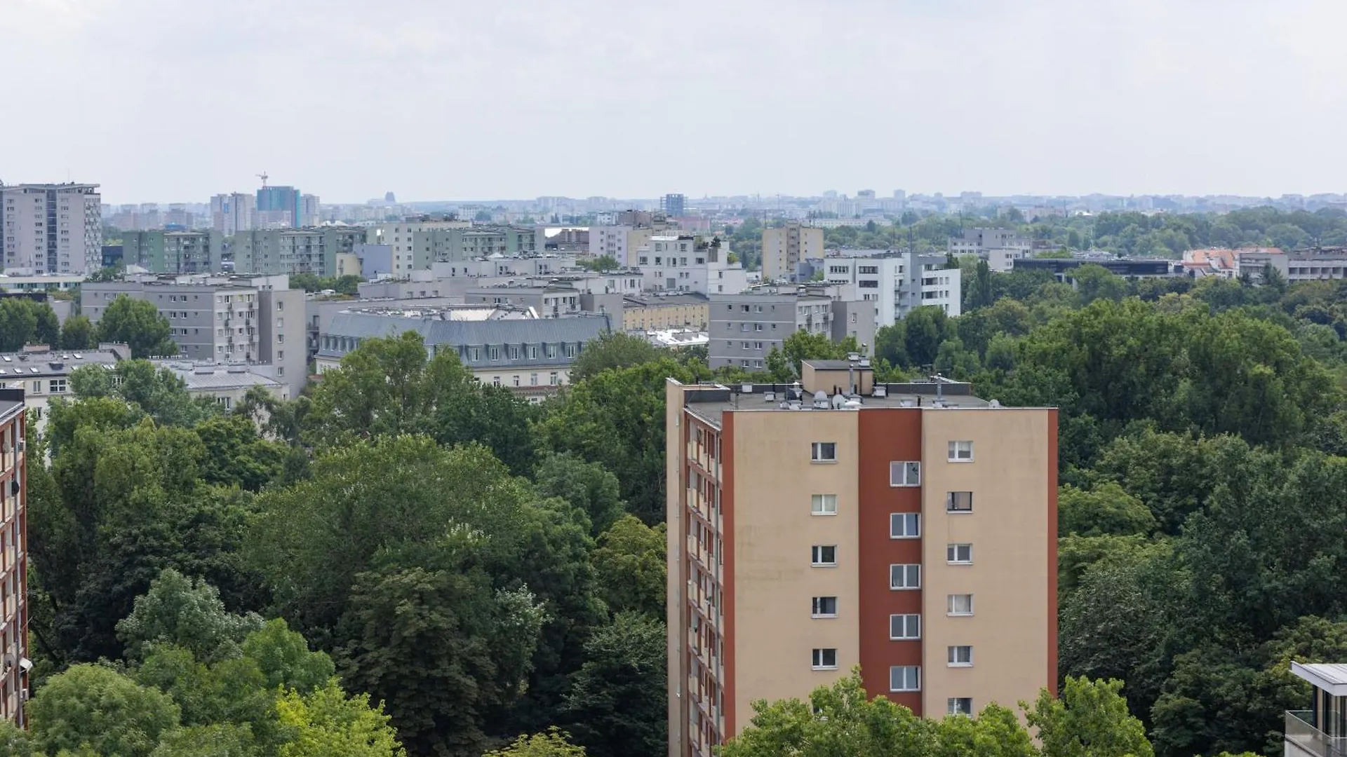Apartment Studio On The 15Th Floor With A View Of The Warsaw Panorama By Noclegi Renters