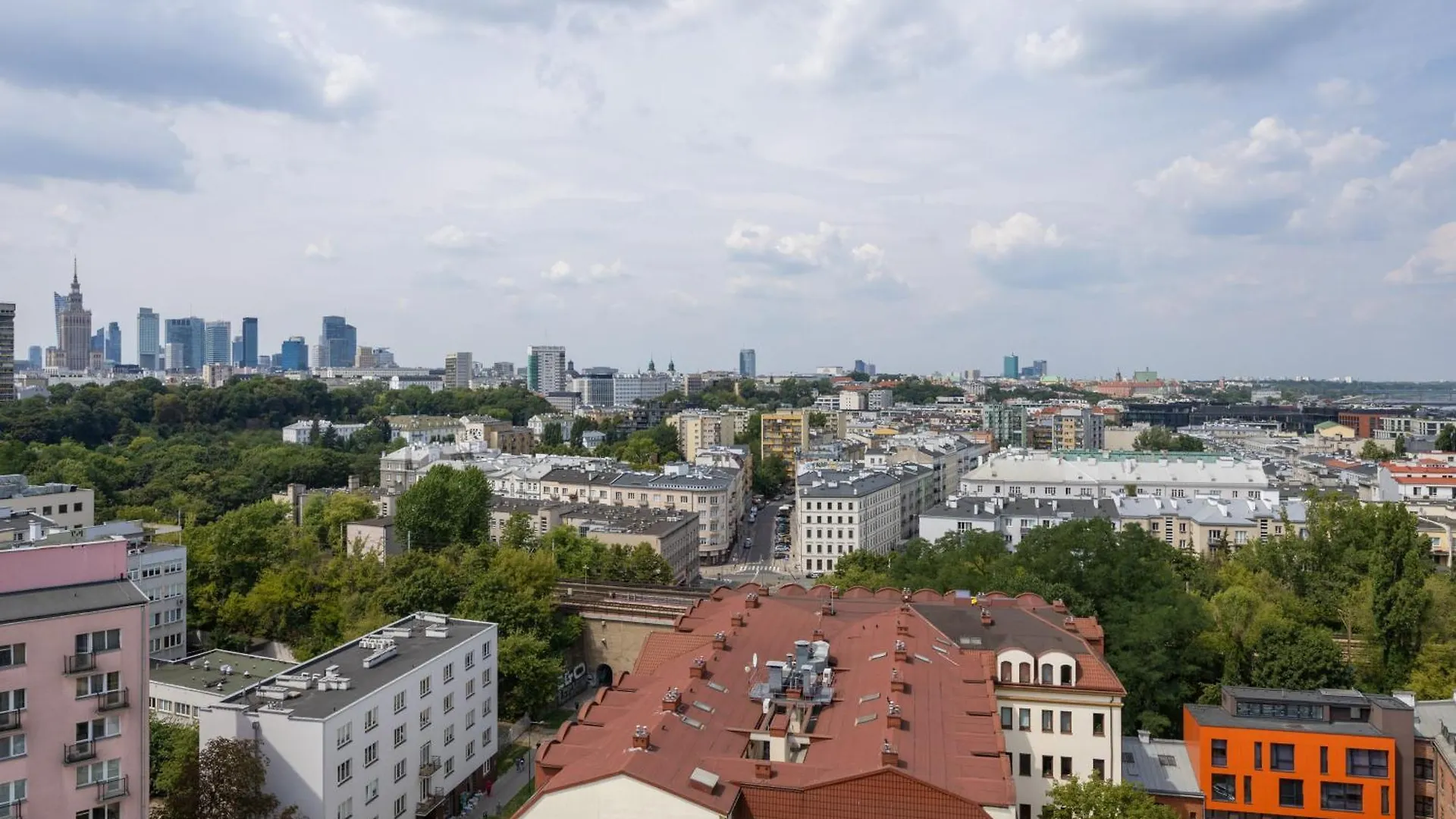 Studio On The 15Th Floor With A View Of The Warsaw Panorama By Noclegi Renters