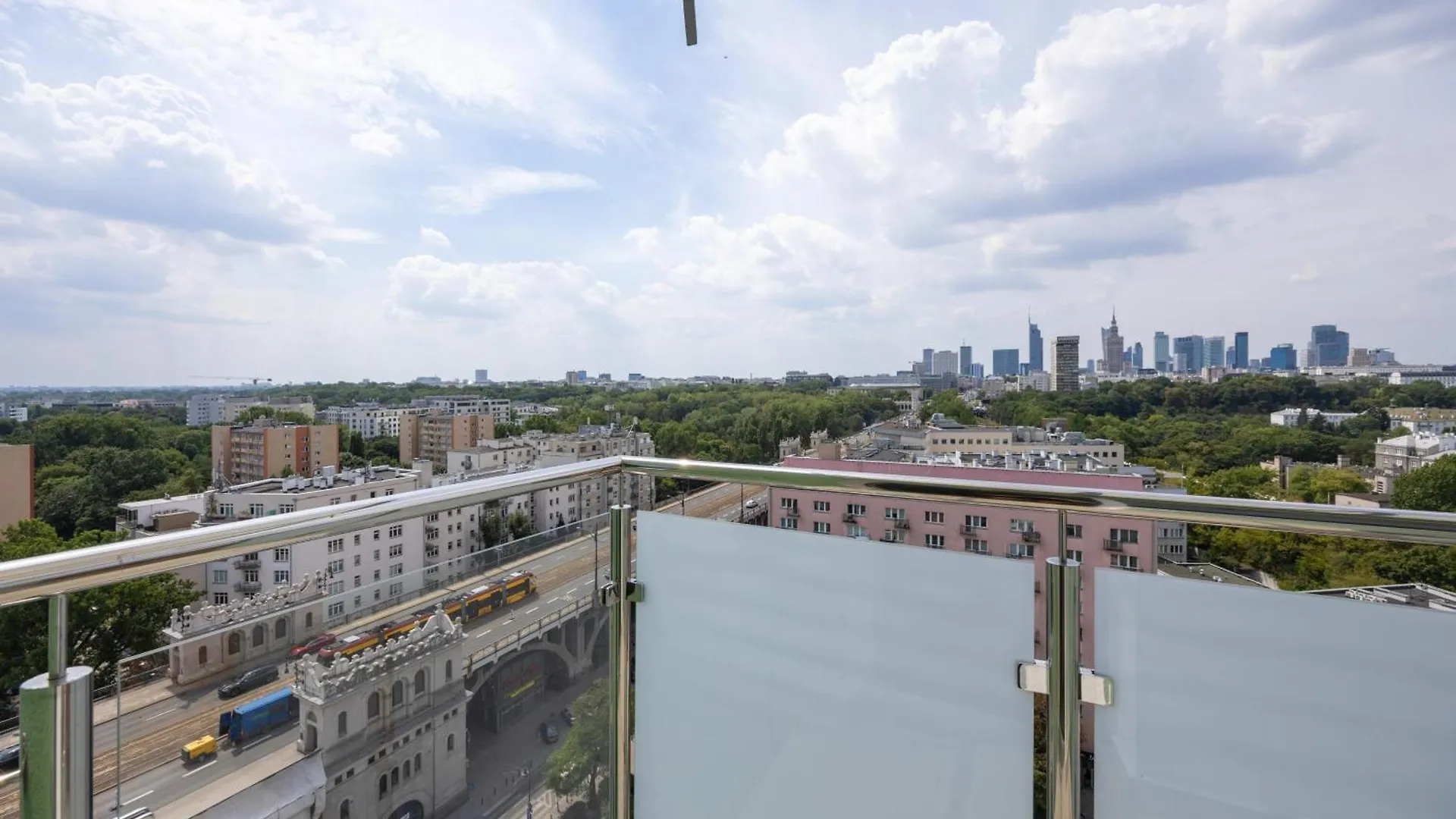 Studio On The 15Th Floor With A View Of The Warsaw Panorama By Noclegi Renters Poland