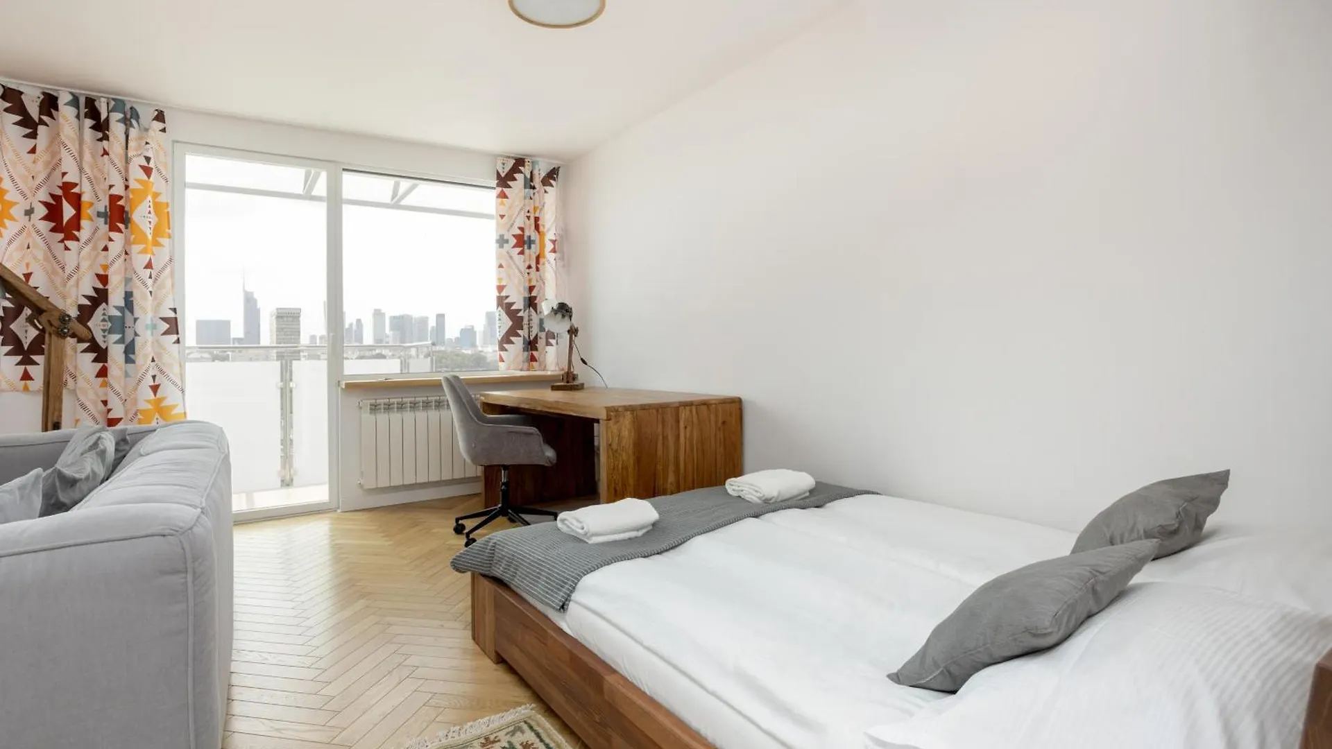 Studio On The 15Th Floor With A View Of The Warsaw Panorama By Noclegi Renters Apartment