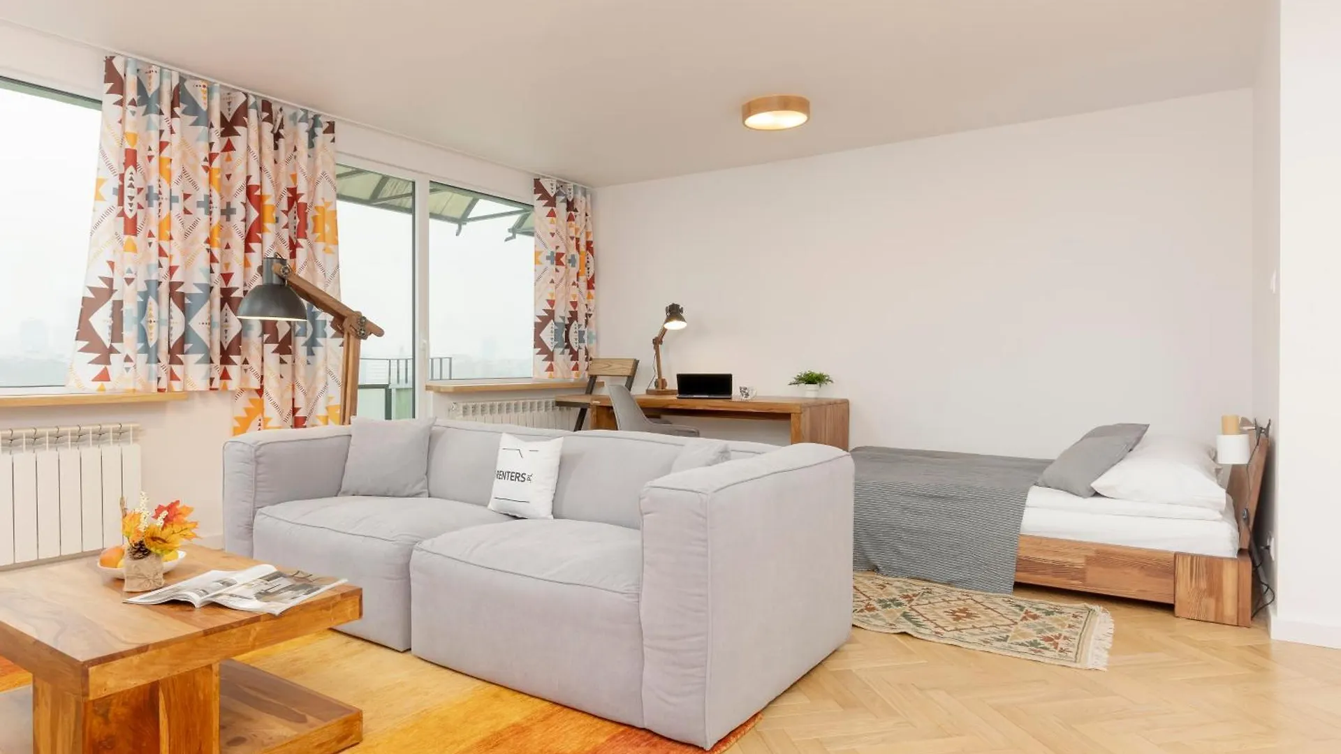 Studio On The 15Th Floor With A View Of The Warsaw Panorama By Noclegi Renters