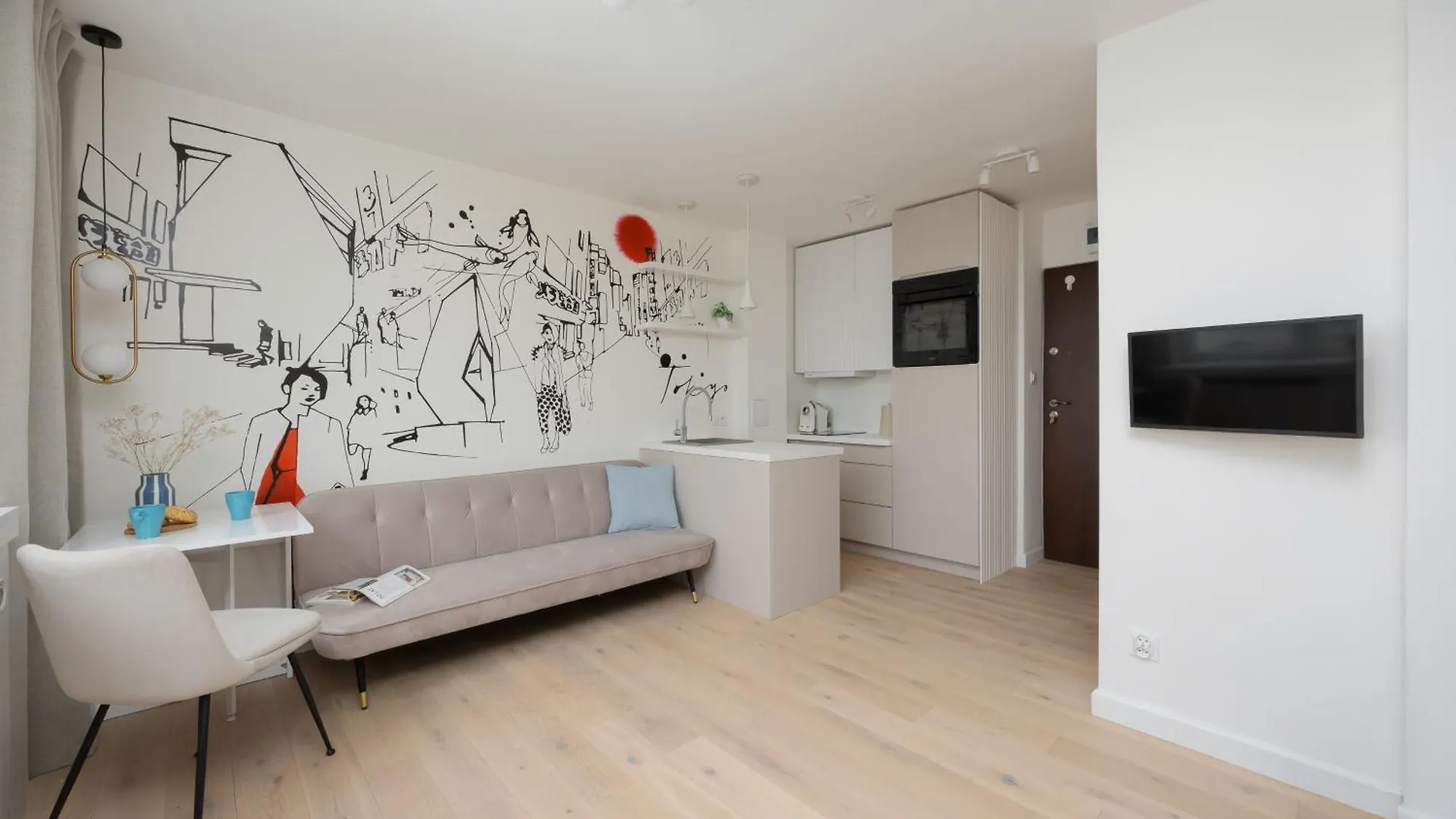 Stylish Studios Located Near Pge Narodowy By Noclegi Renters Varsovia Apartamento