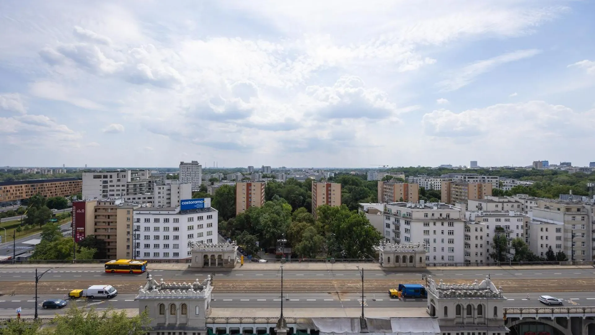 Studio On The 15Th Floor With A View Of The Warsaw Panorama By Noclegi Renters شقة